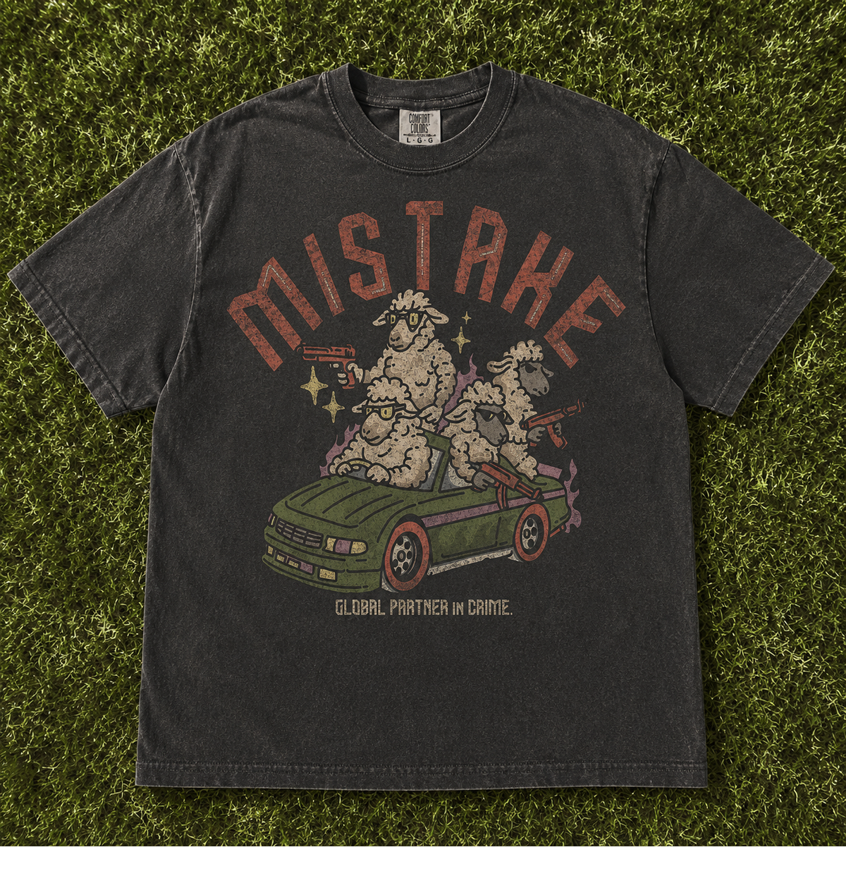 MISTAKE PARTNER IN CRIME TEE AV-00228